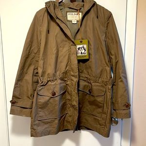 FILSON olive grey women’s Parka